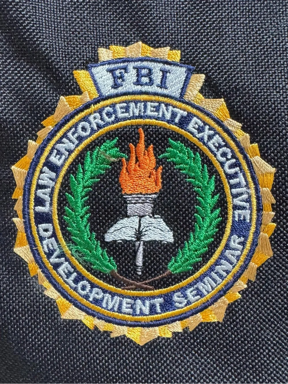 FBI LEEDS Law Enforcement Executive Development Seminar Convertible Backpack Bag